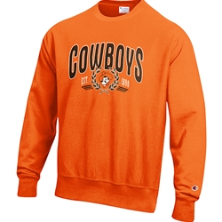 REVERSE WEAVE COWBOYS FLEECE CREW