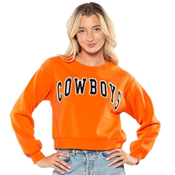 COWBOYS TWILL CREWNECK SWEATSHIRT