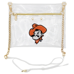 PETEHEAD FLAT CLEAR PURSE