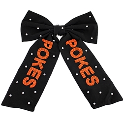 POKES BEADED HAIR BOW