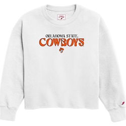 OKLAHOMA STATE REVERSE SLEEVE CREWNECK