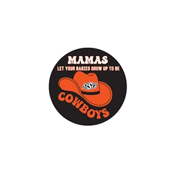 MAMAS COWBOYS BUTTON