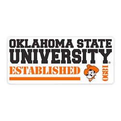 OKSTATE RECYCLED WOOD MAGNET