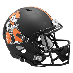 OKLAHOMA STATE PISTOL PETE REPLICA HELMET