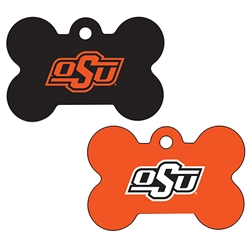 OKSTATE DOG BONE TAG