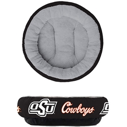 OKSTATE DOG BED