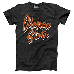 OKLAHOMA STATE SCRIPT TEE