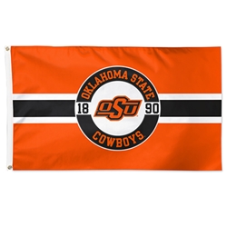 OKLAHOMA STATE APPLIQUE FLAG