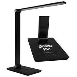 OKSTATE DESK LAMP WITH CHARGING PAD