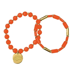 EMERSON STREET DOUBLE ORANGE BRACELET