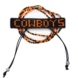 FAN GLAM COWBOYS BEADED BRACELET