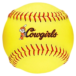 COWGIRLS 3 LOGO SOFTBALL